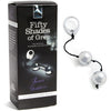 Fifty Shades Inner Goddess Silver Pleasure Balls - Model G2: The Ultimate Pelvic Floor Toning and Pleasure Enhancement for Women - Intensify Your Sensations and Take Control - Adult Naughty Store