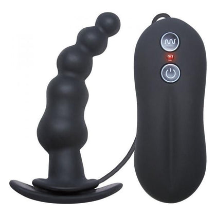 Introducing the SensaVibe SV-1 Vibrating Butt Plug for Him and Her - Model SV-1B in Black - Adult Naughty Store