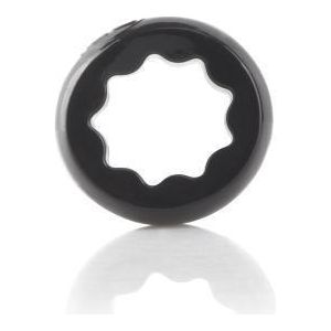 Ringo Ranglers Spur Black Silicone Erection Ring for Long-lasting Pleasure and Enhanced Performance