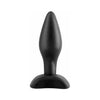 Elite Silicone Anal Fantasy Mini Plug - Model AP-01 - Unisex Anal Pleasure - Black - Adult Naughty Store