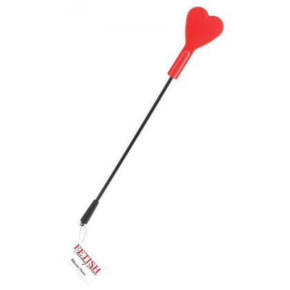 Fetish Fantasy Silicone Heart Butt Plug - Model H28 - Unisex Anal Pleasure Toy - Red