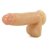 SurfRide™ Model SD-7 Beige Suction Cup Dildo for Sensational Pleasure - Adult Naughty Store