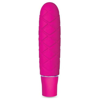 Luxe Cozi Mini Fuchsia Pink Silicone Vibrator - Compact Pleasure for All Genders and Intimate Areas - Adult Naughty Store