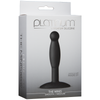 Platinum Premium Silicone The Minis Smooth Medium Black Anal Plug - Model PPS-M-BLK - Adult Naughty Store