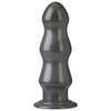 American Bombshell B-7 Tango Gray Triple Ripple Anal Probe for Intense Pleasure - Adult Naughty Store