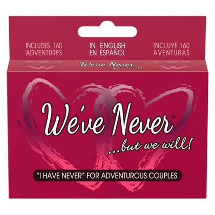 Introducing the We've Never Game: The Ultimate Adult Adventure - Couples Edition! - Adult Naughty Store