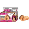 Hairy Kim Travel Pussy Masturbator Beige - Adult Naughty Store