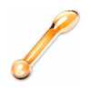 Glas Honey Dripper Anal Slider Glass Probe - Model X123: Male Prostate Pleasure - Black - Adult Naughty Store