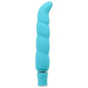 Purity G Silicone Vibe Aqua Blue - Elegant Pleasure for Women's G-Spot Stimulation - Adult Naughty Store