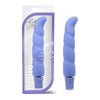 Introducing the Luxurious Purity G Silicone Vibe Periwinkle Purple - The Ultimate Pleasure Companion for Women - Adult Naughty Store