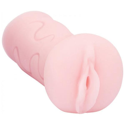 Introducing the SensaTouch Pocket Pink Pussy Masturbator - The Ultimate Pleasure Companion for On-the-Go Satisfaction