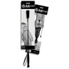 Introducing the Sensual Pleasures Slender Impulse Crop Black - The Ultimate Long-Range Pleasure Enhancer - Adult Naughty Store