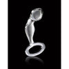 Icicles No 46 Clear Glass Butt Plug - Luxurious Hand-Blown Anal Pleasure for Him and Her