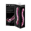 Icicles No. 55 Pink Glass Double-Sided G-Spot and P-Spot Massager for All Genders - Pleasure Beyond Imagination - Adult Naughty Store