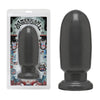 American Bombshell Shell Shock Large Anal Plug - Model SS-850 - Unisex - Intense Anal Pleasure - Gunmetal Gray - Adult Naughty Store