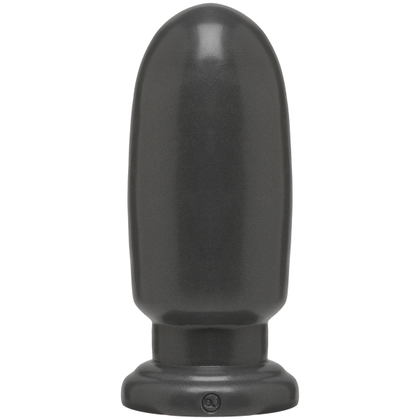 American Bombshell Shell Shock Large Anal Plug - Model SS-850 - Unisex - Intense Anal Pleasure - Gunmetal Gray - Adult Naughty Store