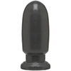 American Bombshell Shell Shock Large Anal Plug - Model SS-850 - Unisex - Intense Anal Pleasure - Gunmetal Gray - Adult Naughty Store