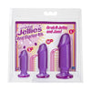 Doc Johnson Crystal Jellies Anal Starter Kit - Purple, Model #CJASK-001, Unisex, Backdoor Pleasure