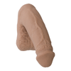 UR3 Pack It Lite Realistic Dildo Brown - Comfortable All-Day Wear for Men - Model PIRDL-001 - Lifelike Veined Detailing - Phthalate-Free and Antibacterial - Adult Naughty Store