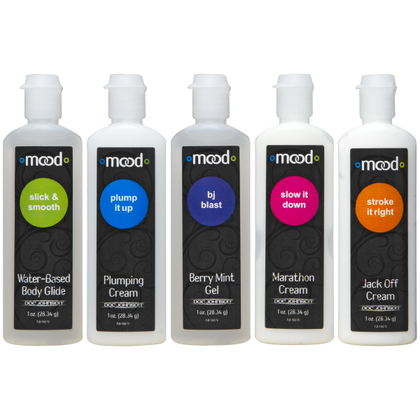 Introducing the Mood Pleasure For Him 5 Pack: The Ultimate Collection for Him - Model X1 - Male Pleasure Enhancement, Designed for Maximum Satisfaction and Intense Pleasure in Every Area - Black Edition
