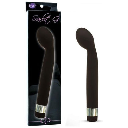 Blush Rose Scarlet G Black - Powerful G-Spot Vibrator for Women in Sleek Satin Finish