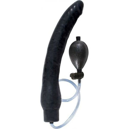 Ram Inflatable Latex Dong 12 Inch- Black: The Ultimate Expandable Pleasure Experience for All Genders