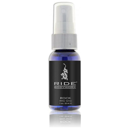 Ride Bodyworx Rock Delay Spray 1oz - Male Desensitizer for Extended Intimacy Pleasure - Adult Naughty Store