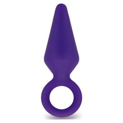 Purple Candy Rimmer Medium Silicone Butt Plug - Model CR-200 - Unisex Anal Pleasure Toy - Adult Naughty Store