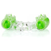 Introducing the Color Pop Two-O Quickie Green Vibrating Ring: The Ultimate Pleasure Companion - Adult Naughty Store