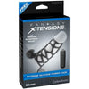 Extreme Silicone Power Cage Black - The Ultimate Erection Enhancer for Men, Intense Stimulation for Both Partners