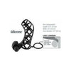 Extreme Silicone Power Cage Black - The Ultimate Erection Enhancer for Men, Intense Stimulation for Both Partners