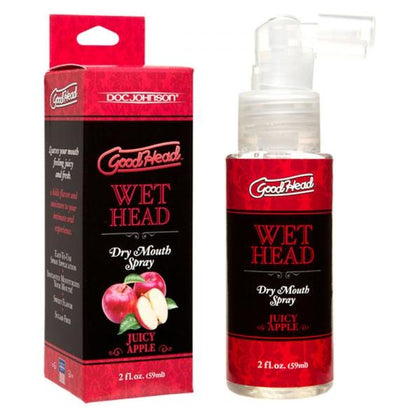 GoodHead Wet Head Dry Mouth Spray - Juicy Apple Flavor - Oral Moisturizer for Enhanced Pleasure - 2 Fl Oz