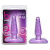 Introducing the Blush B Yours Cosmic Plug Small Purple: The Ultimate Anal Pleasure Delight for Beginners - Adult Naughty Store