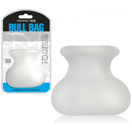 Perfect Fit Bull Bag - Clear: The Ultimate Stretch and Pleasure for Men's Scrotum