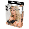 Lux Fetish Quality Love Cuffs - Black, Model LFC-001, Unisex, for Enhanced Pleasure and Intimate Bondage Experience - Adult Naughty Store