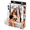 Lux Fetish Door Slam Love Swing Black - The Ultimate Pleasure Enhancer for Adventurous Couples - Adult Naughty Store