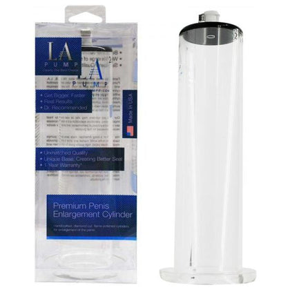 LA Pump Regular 1.75in Cylinder: A Premium Male Enhancement Device for Enlargement and Pleasure - Model R175, Transparent
