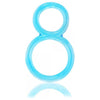 Ofinity Blue Dual Action Cock Ring for Men - Model X2: Enhanced Pleasure and Extended Performance - Adult Naughty Store