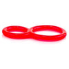 Ofinity Double Erection Ring - The Ultimate Men's Enhancement Toy for Intensified Pleasure (Red)