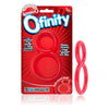 Ofinity Double Erection Ring - The Ultimate Men's Enhancement Toy for Intensified Pleasure (Red)