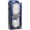 Balls Deep 9 inches Stroker Pussy Frost - Lifelike UR3 Pocket Masturbator for Men - Model BD-9PSF - Intense Pleasure for Solo Play - Frosty White - Adult Naughty Store