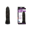 Vac-U-Lock Code Black Natural Thin Dong 7 Inches - Phallic Pleasure for All Genders - Black - Adult Naughty Store