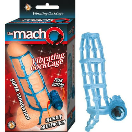 Introducing the Macho Vibrating Cockcage - The Ultimate Pleasure Companion for Him and Her