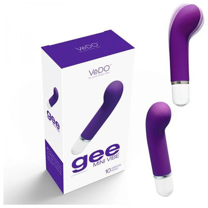 Vedo Gee Mini Vibe - Indigo G-Spot Pleasure Stimulator for Women and Men