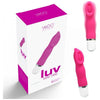 Luv Mini Silicone Waterproof Vibe - Hot Pink