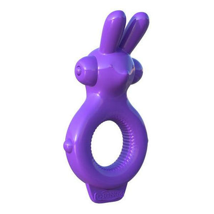 Fantasy C-Ringz Rabbit Ring Purple Vibrator - Powerful Pleasure Enhancer for Men
