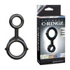 Fcr - Ironman Duo-ring: Ultimate Male Ball Stretcher and Enhancer for Intense Orgasms - Model IM-3001 - Male - Testicle Stretcher and Ejaculation Delay - Black - Adult Naughty Store