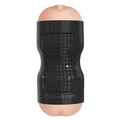 Introducing the FetishFantasy Elite Tight Grip Pussy-Ass Masturbator - Model XJ-2000: The Ultimate Pleasure Experience for Men in Black