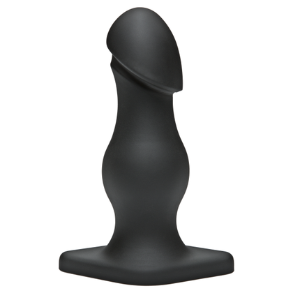 Titanmen The Rumpy Black Butt Plug - Model X1: The Ultimate Pleasure for Men and Women in Sensational Black