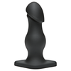 Titanmen The Rumpy Black Butt Plug - Model X1: The Ultimate Pleasure for Men and Women in Sensational Black - Adult Naughty Store